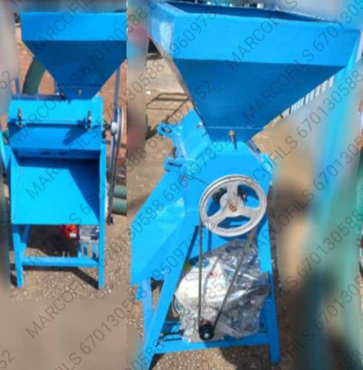  Machine a écraser agroalimentaire 